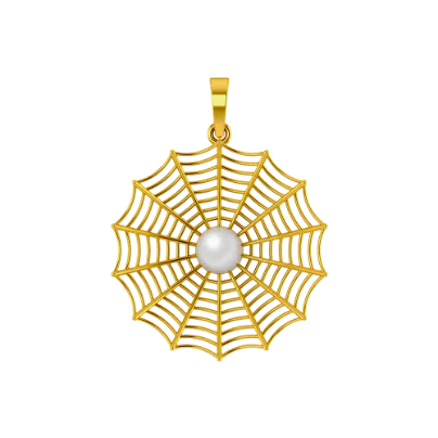 18k Classic Gold Pendant Set That Resembles An All-time Favourite