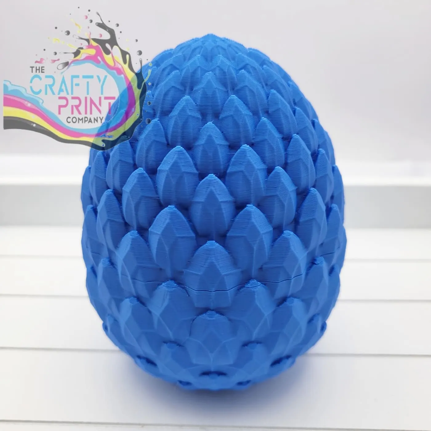 3D Printed Baby Crystal Dragon and Egg