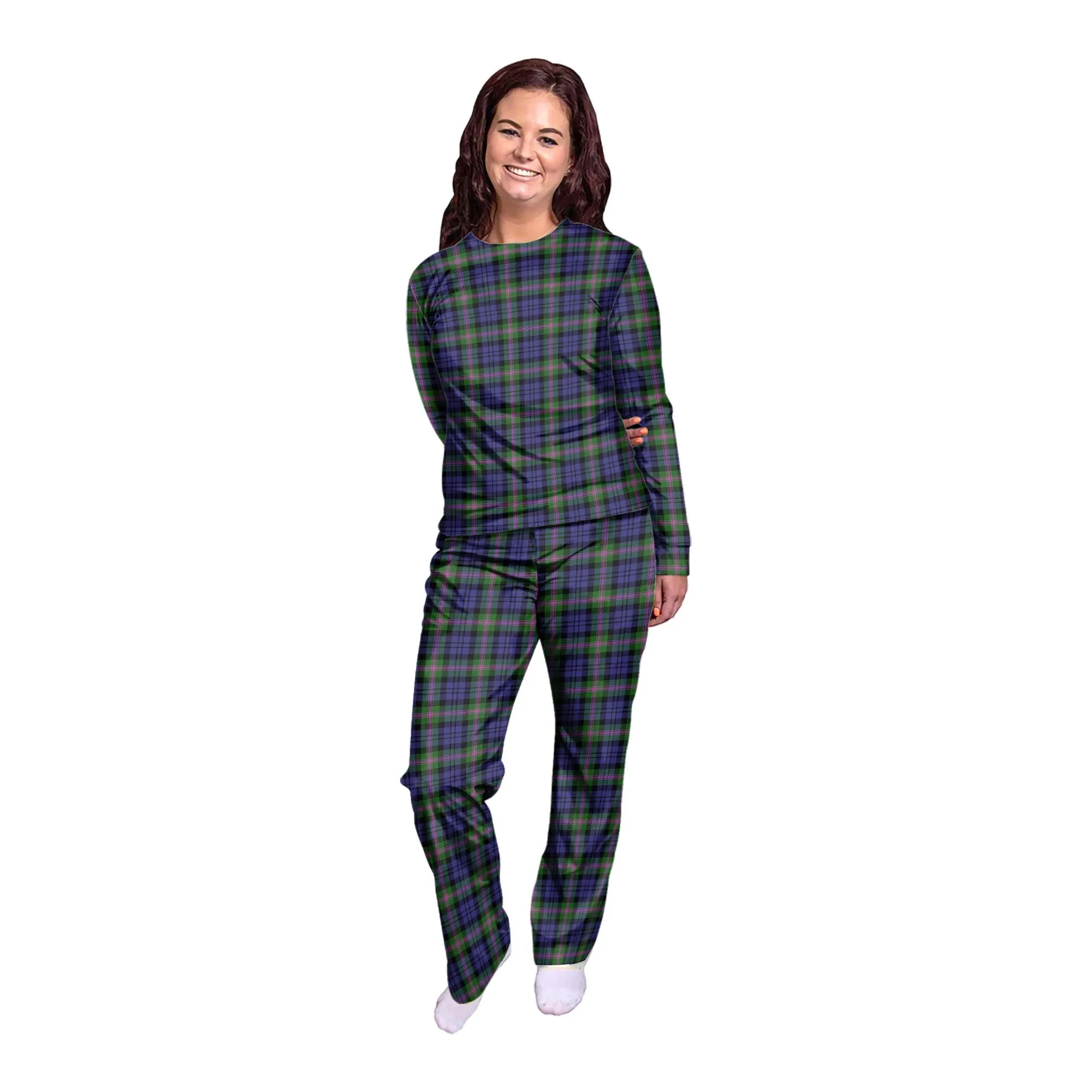 Baird Modern Tartan Pajamas Family Set