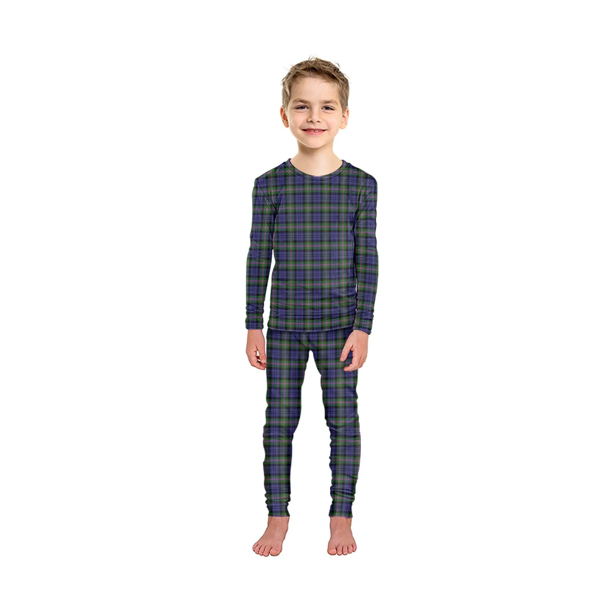 Baird Modern Tartan Pajamas Family Set