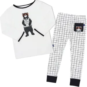 Bamboo long John Pyjamas - Harvey's unbearably cool bear