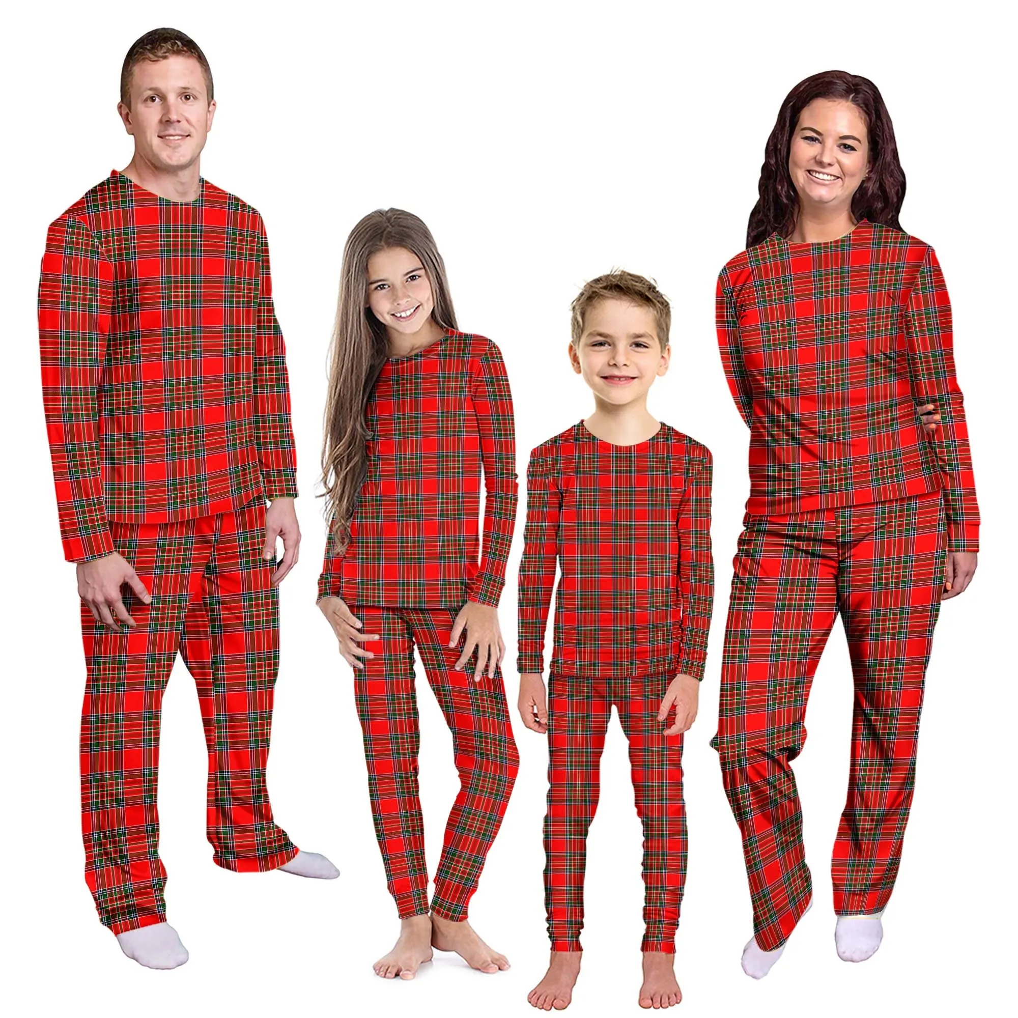 Binning Tartan Pajamas Family Set
