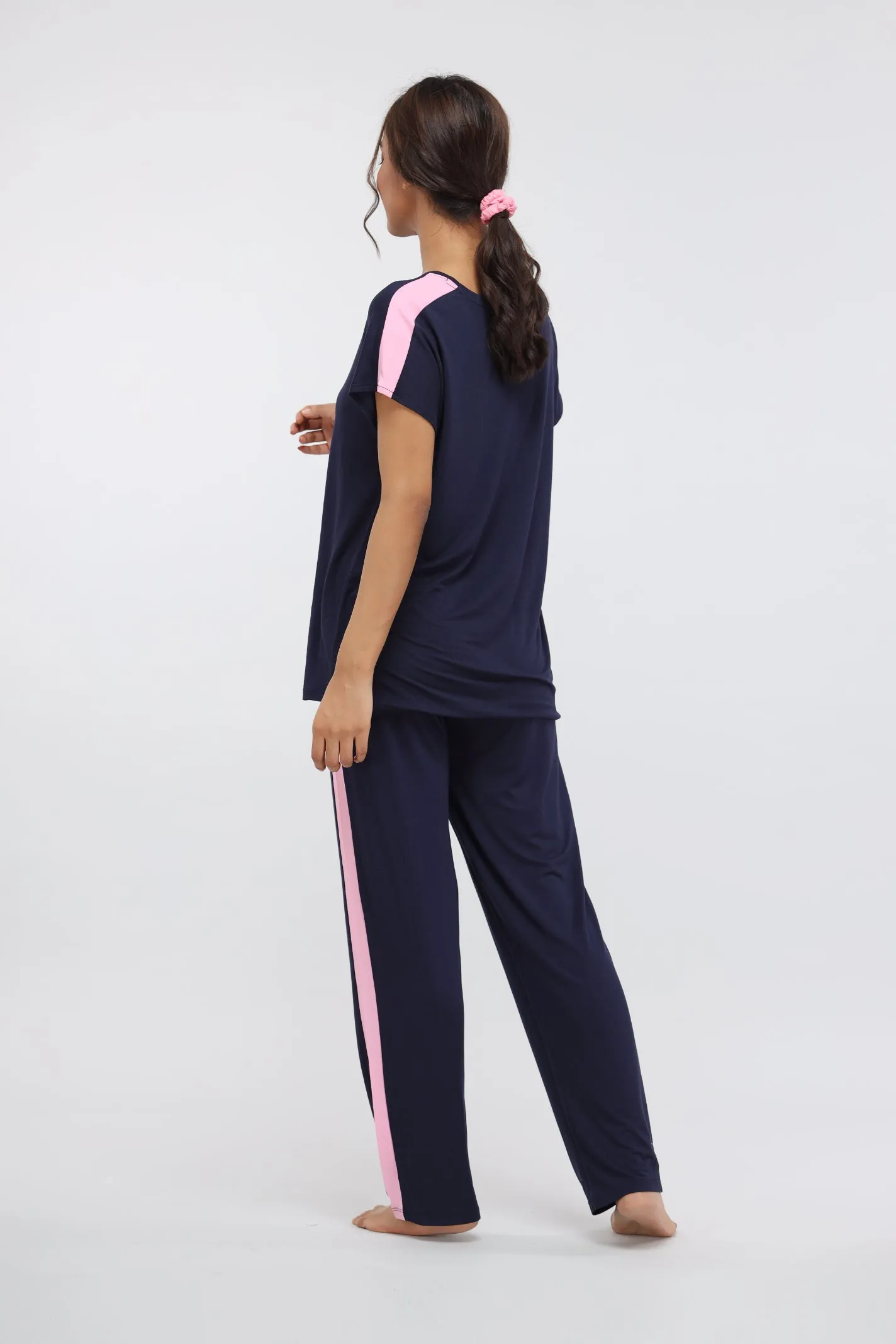 Blue Supima® Classic Pajama Set