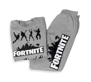 Boys Pajama - Fortnite - Grey