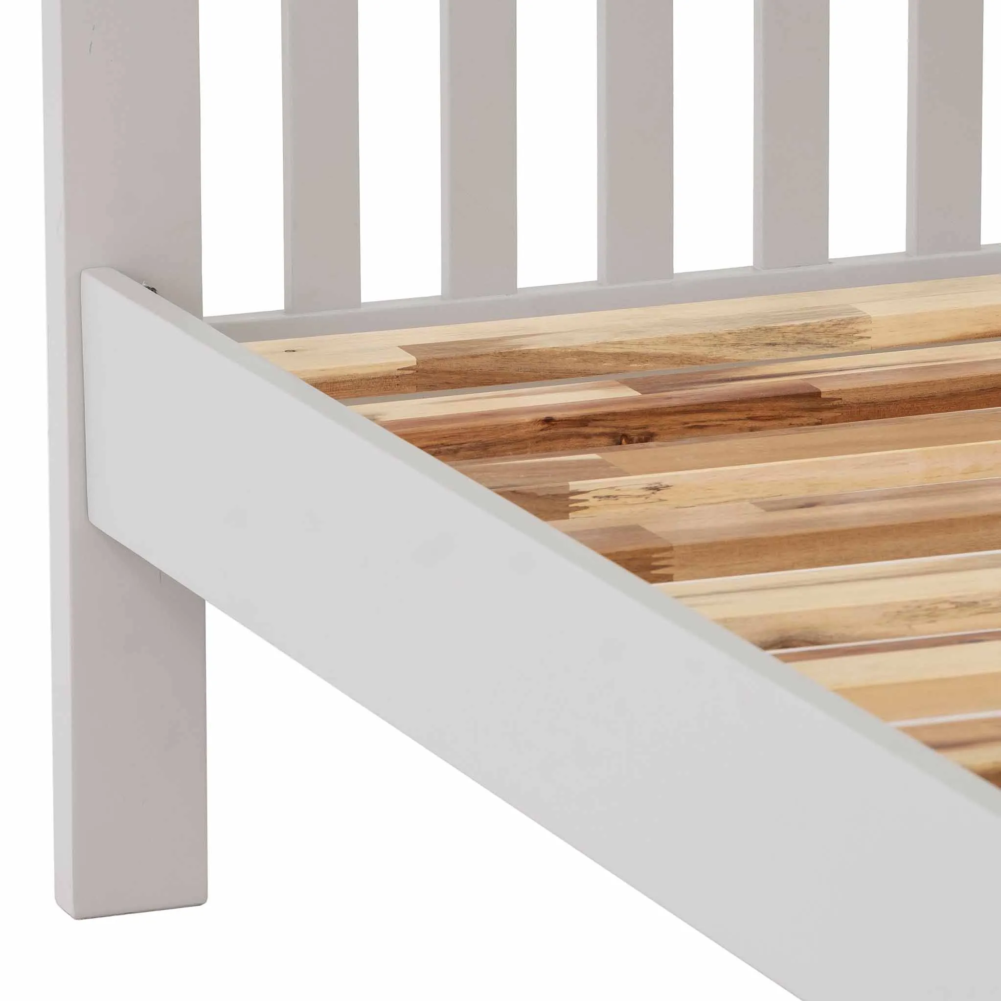 Charlestown Grey 5ft King Size Bed Frame