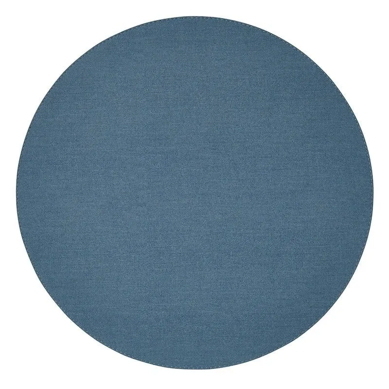 Chic Denim Blue & Grey Placemats by Mode Living