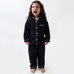Classic Black Pajama Set