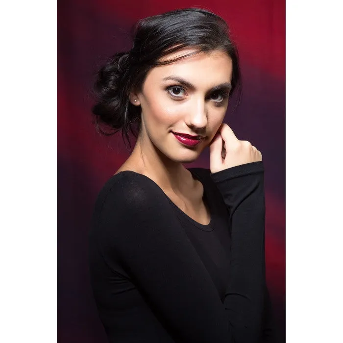Deep Red Old Masters Backdrop