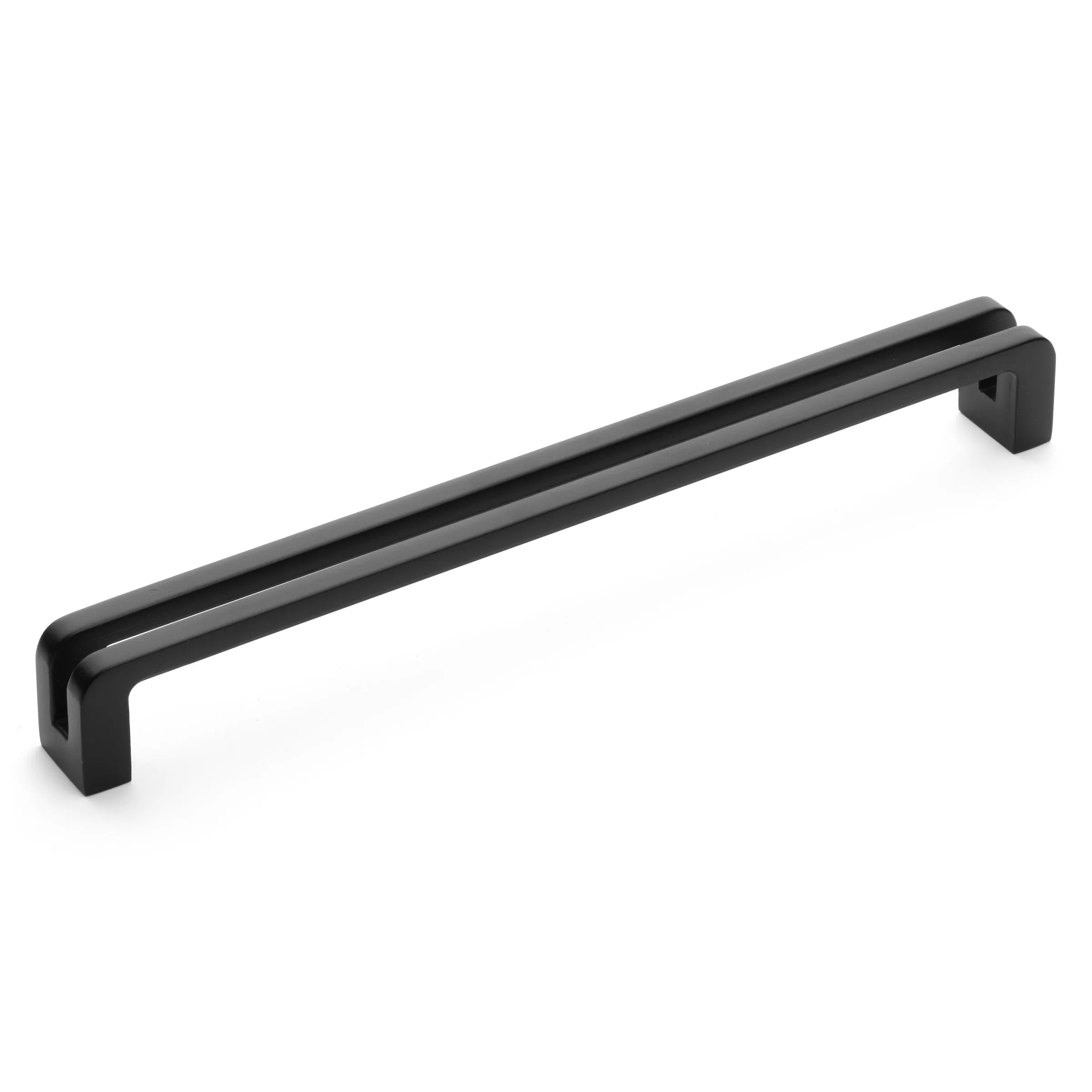 Diversa Limited Edition Matte Black 7-1/2" (192mm) Reveal Cabinet Drawer Pull - 10 PACK