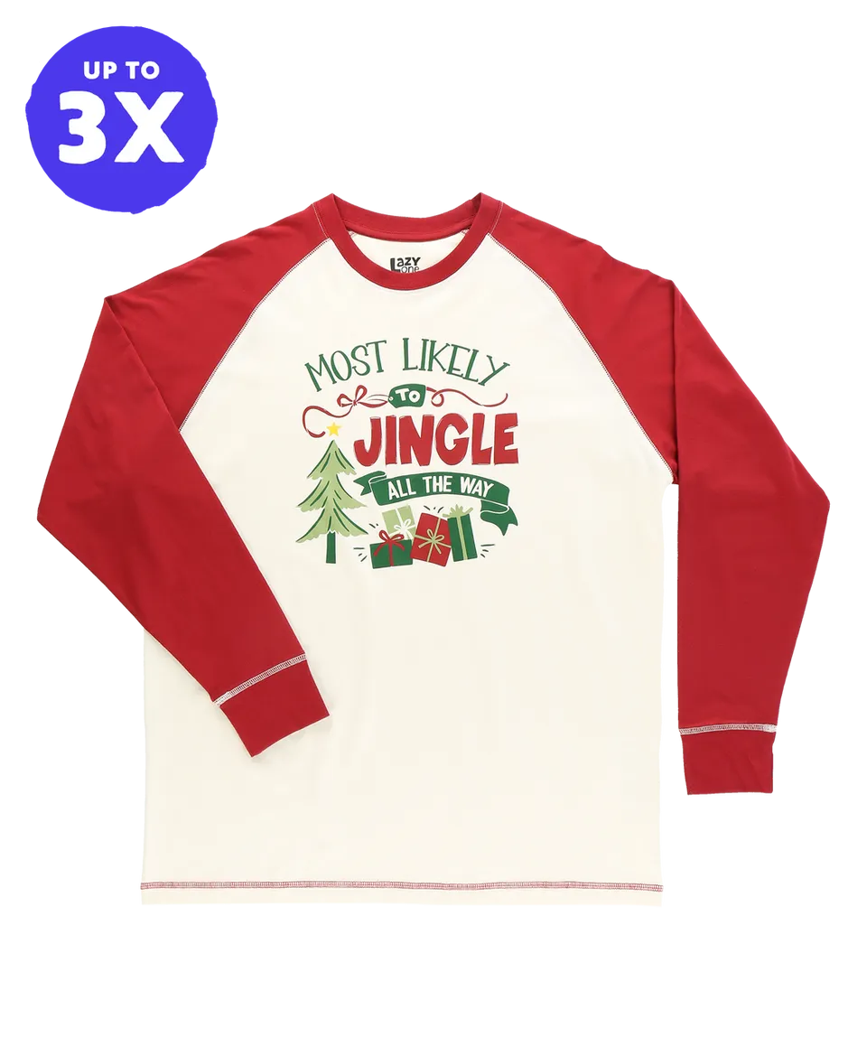Jingle All The Way Long Sleeve PJ Tee
