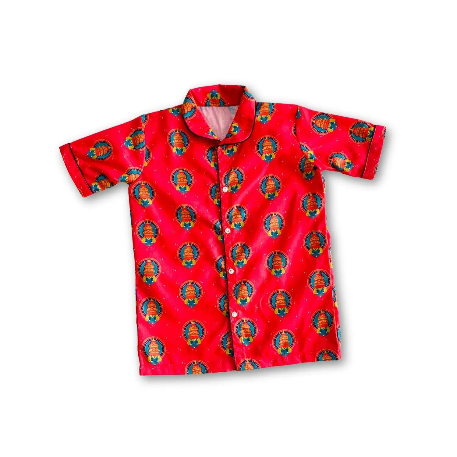 Kathakali Doodle Pajama Set