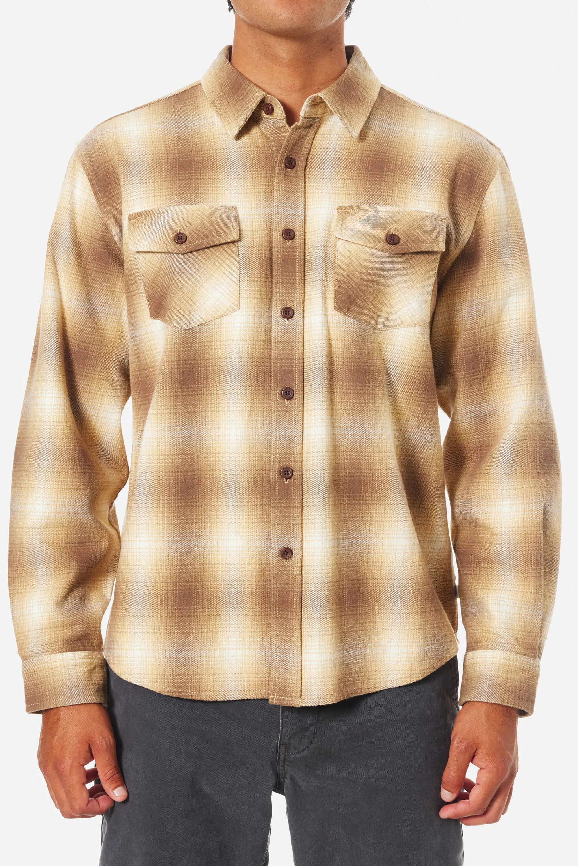 KATIN SHADOW FLANNEL - EARTH
