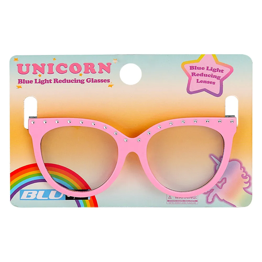 Kids Unicorn Blue Light Blocking Glasses