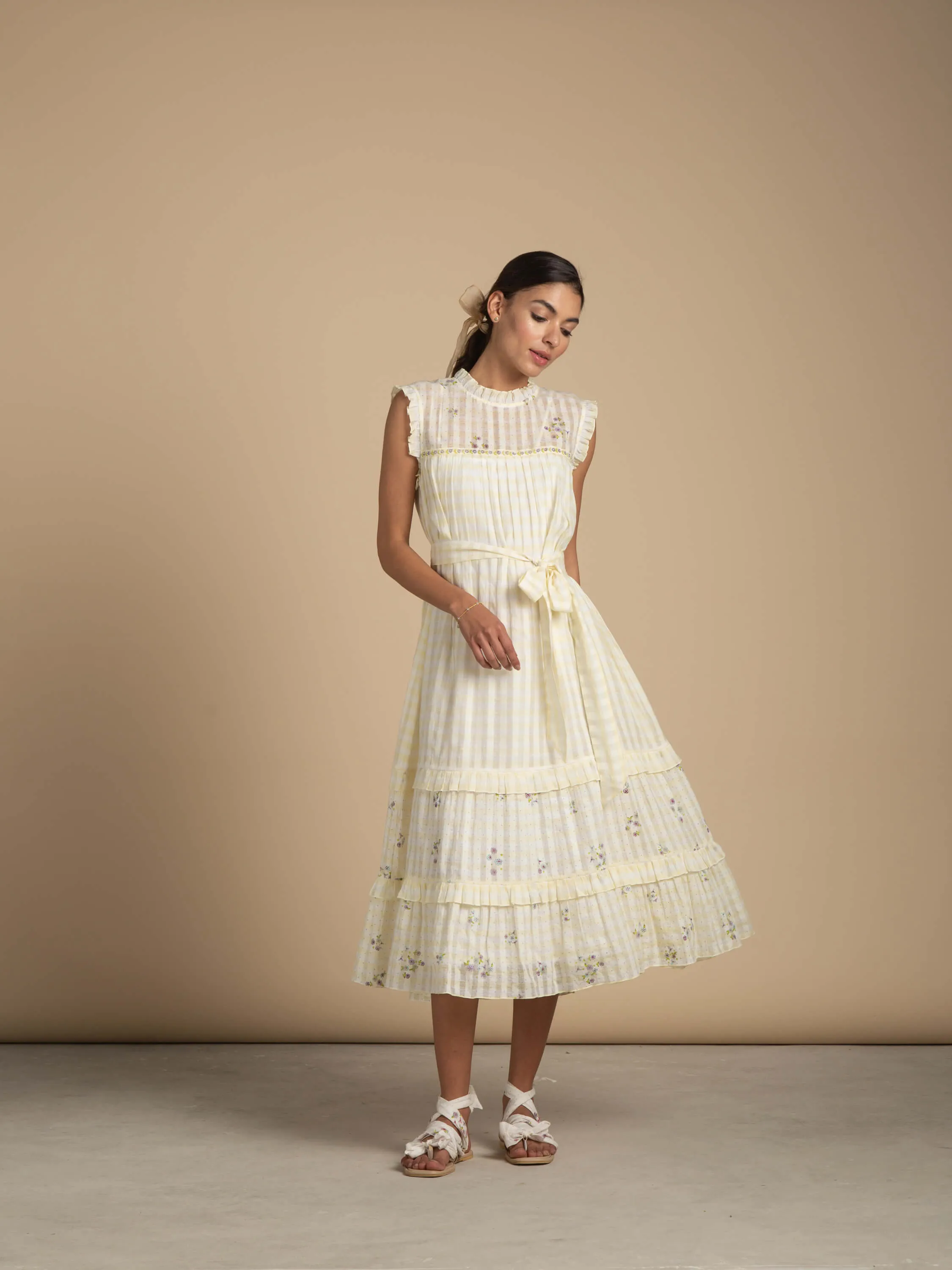 Laguna Ruffle Dress