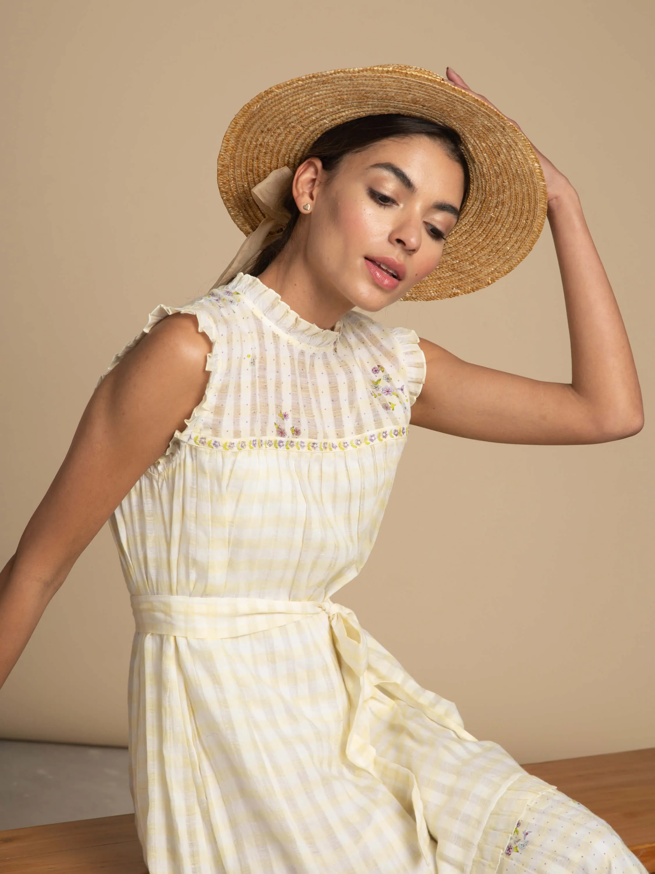 Laguna Ruffle Dress