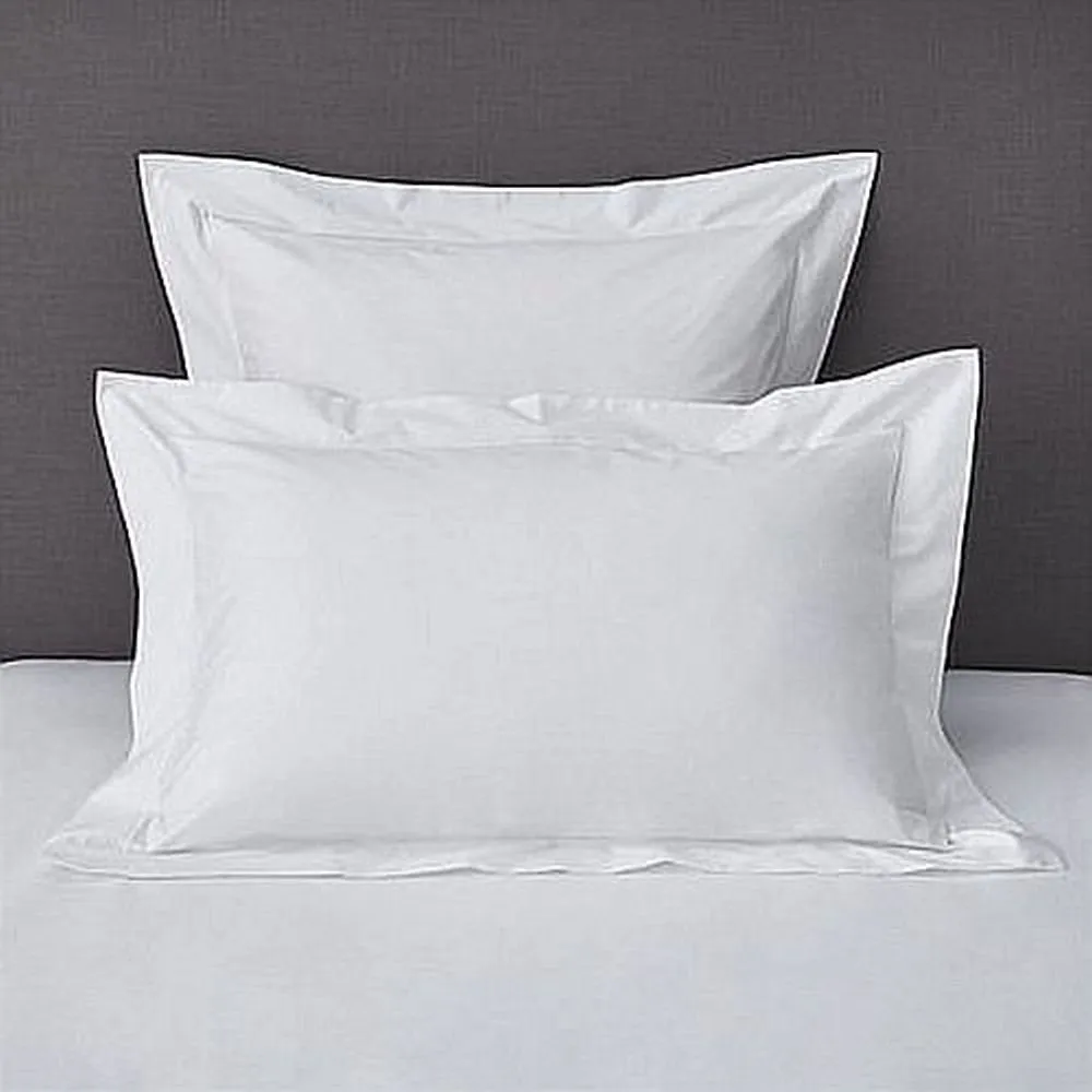 LINENWALAS Cotton Plain Bedsheet with 2 Pillow Cover, Softest and Breathable Bedsheet, 100% Cotton Hotel Quality Pillowcovers in Solid Off White - 72" x 108"