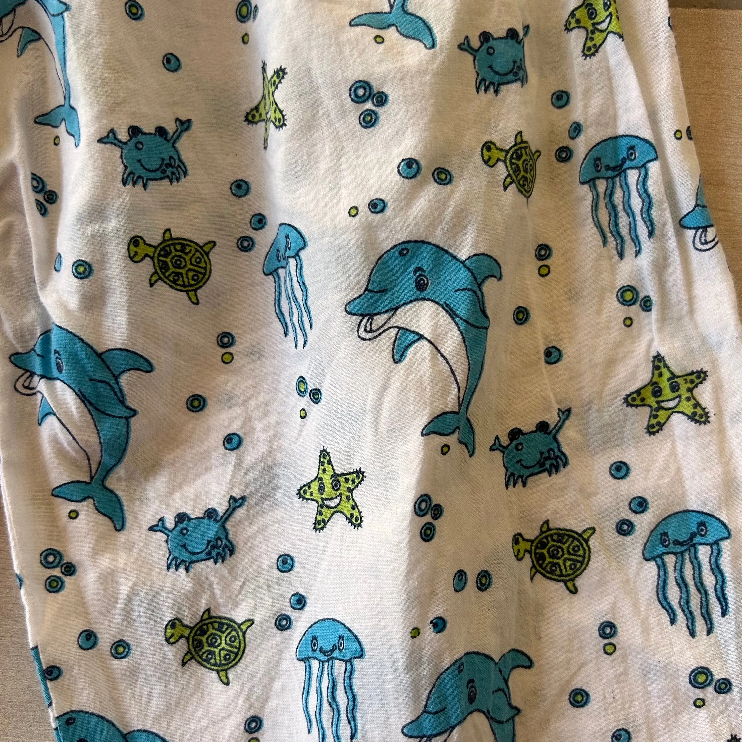 Little Stars Sea Creatures Cotton PJ Set