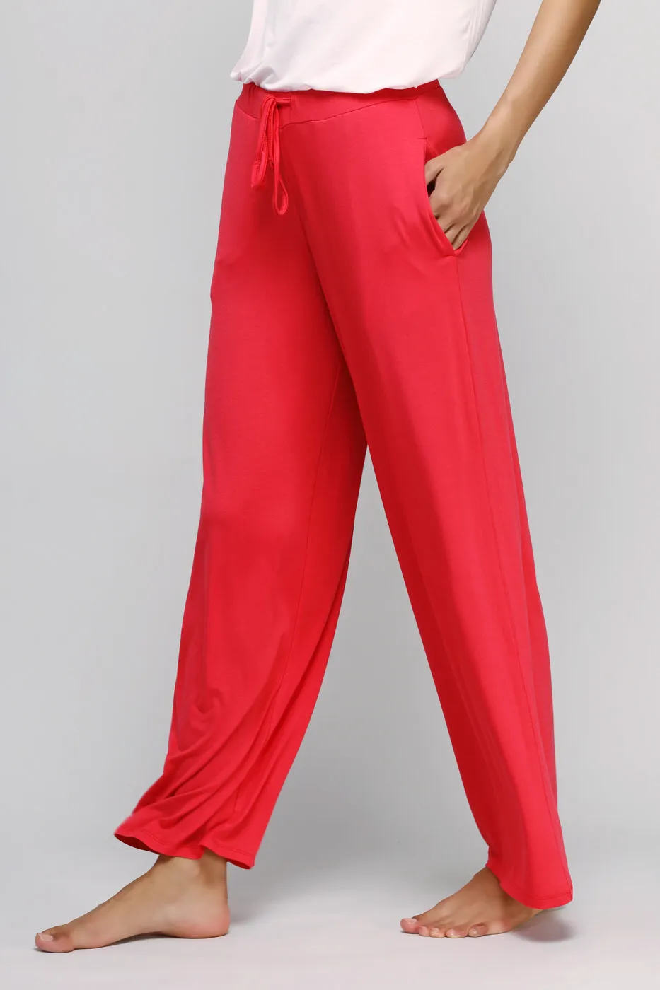 Love Red Flared Lounge Set