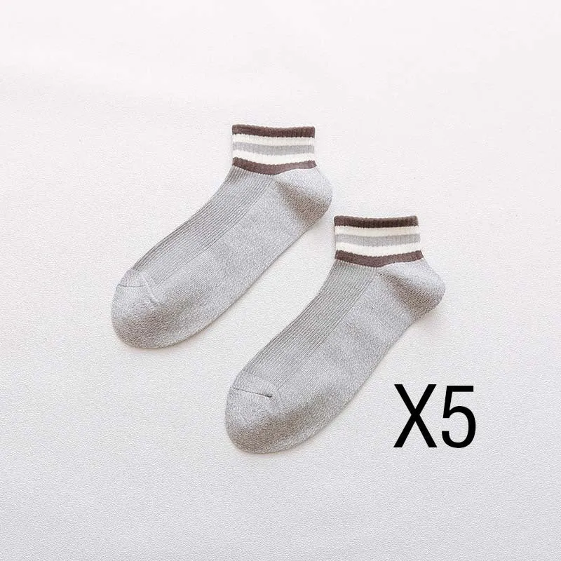 Men's Cotton Casual Breathable Low Top Socks