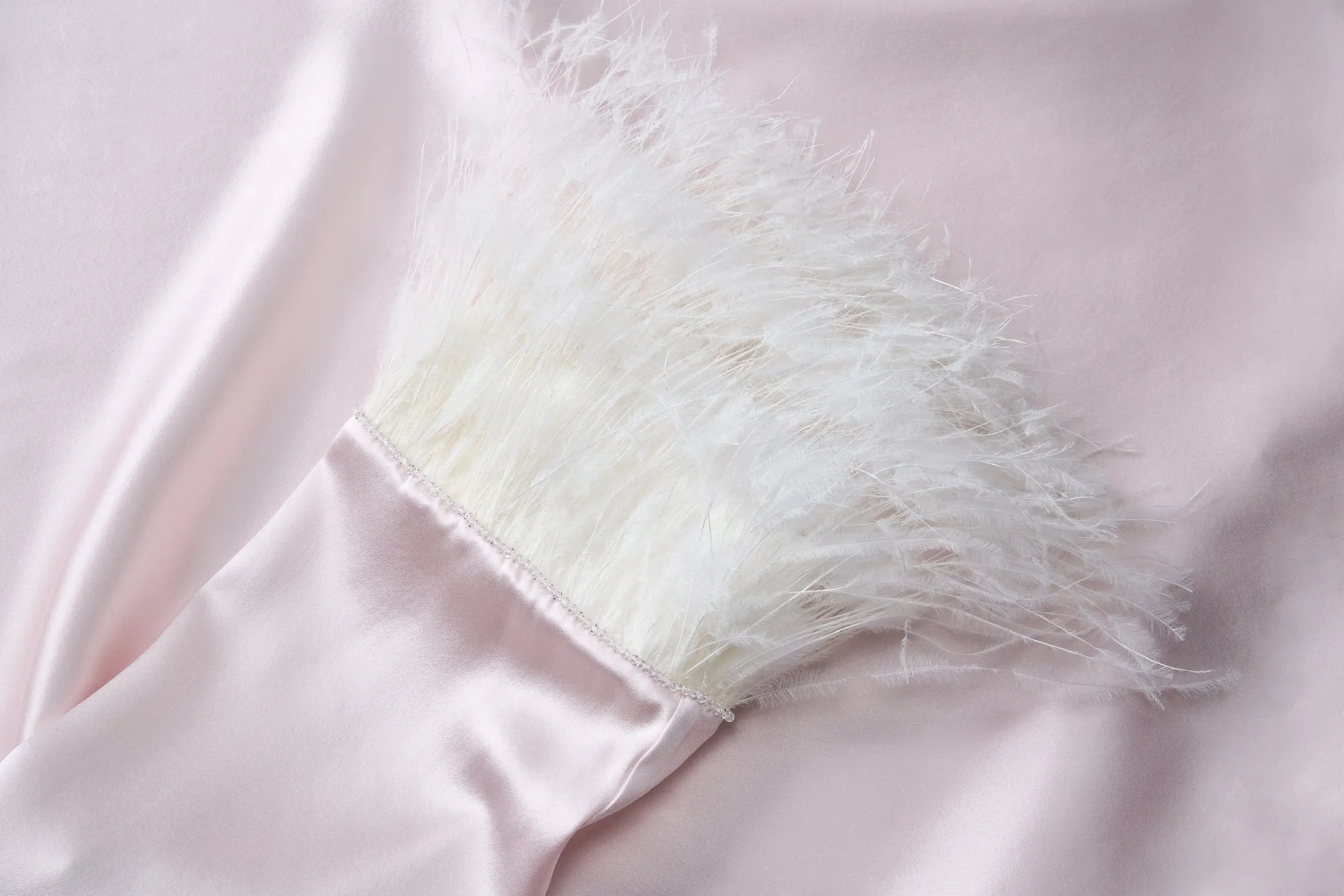 Muse Feather and Crystal Pink Pyjama Set