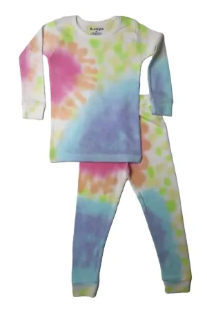 🎁NEW!  Kids Cotton Tie Dye Pajamas - Izzy