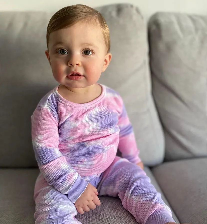 🎁NEW! Kids Cotton Tie Dye Pajamas - Matilda