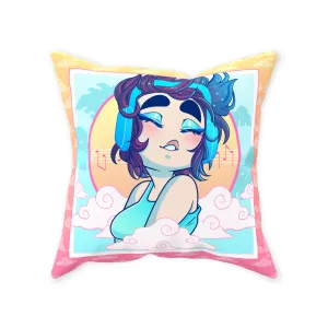 Pantsless Pajamas Throw Pillows