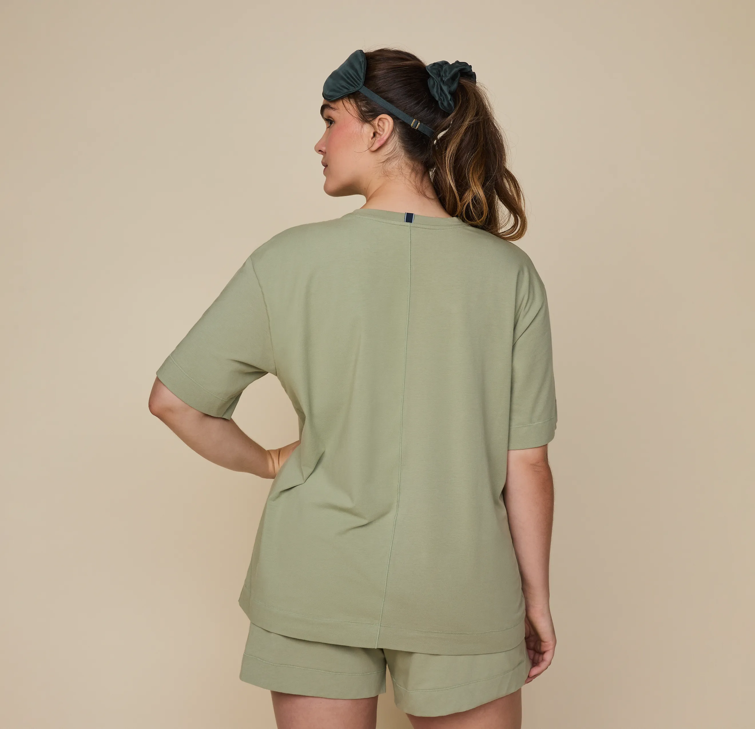 Perfect Pima Pajama T-Shirt - Moss