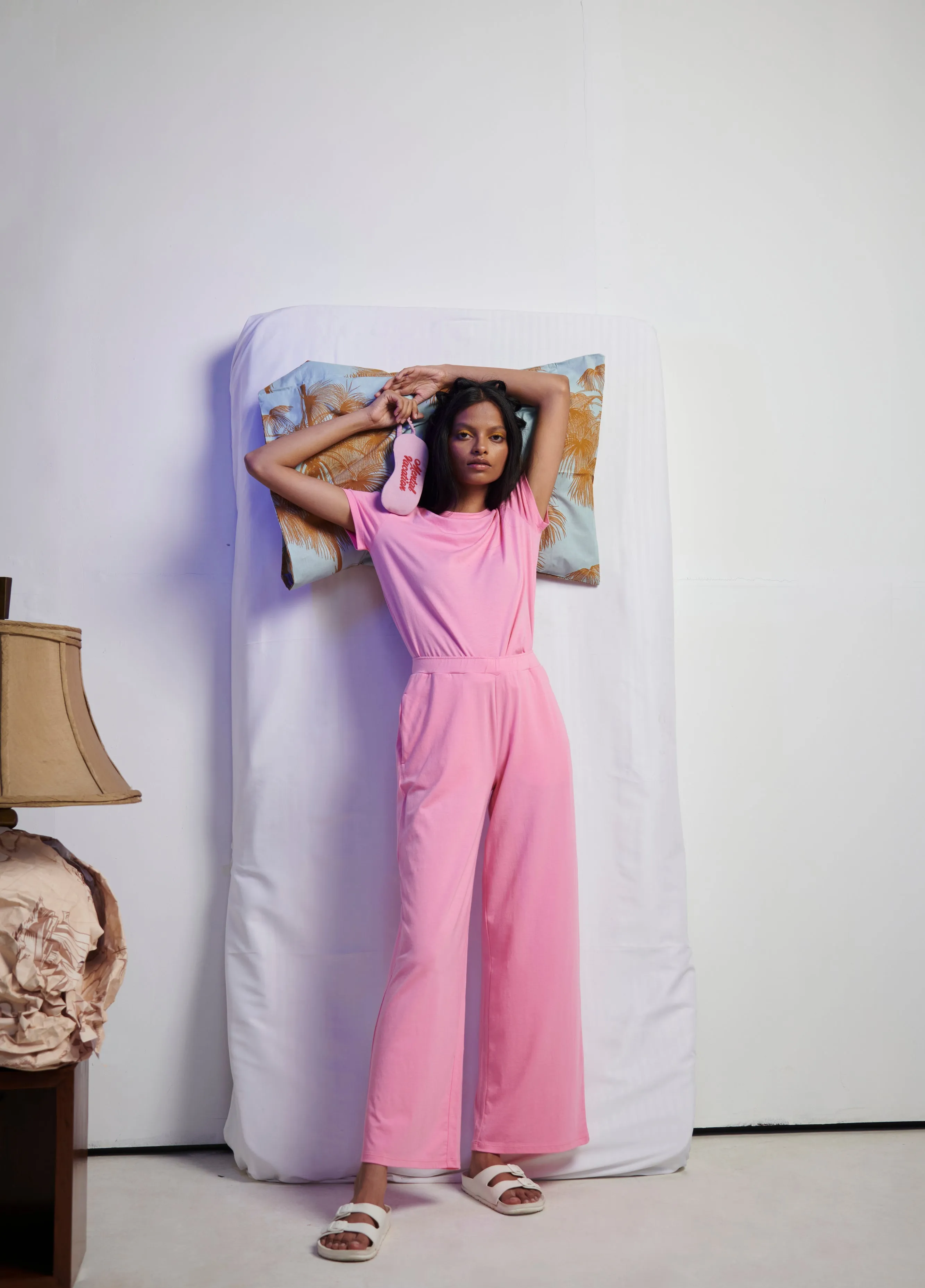 Pink Supima® Co-ord Set
