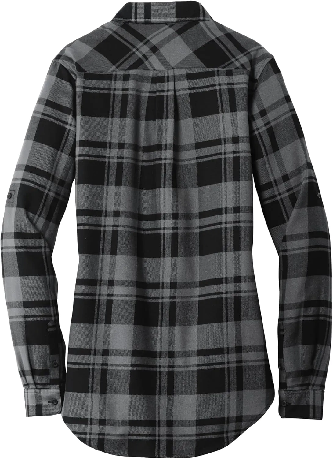 Port Authority Ladies Plaid Flannel Tunic