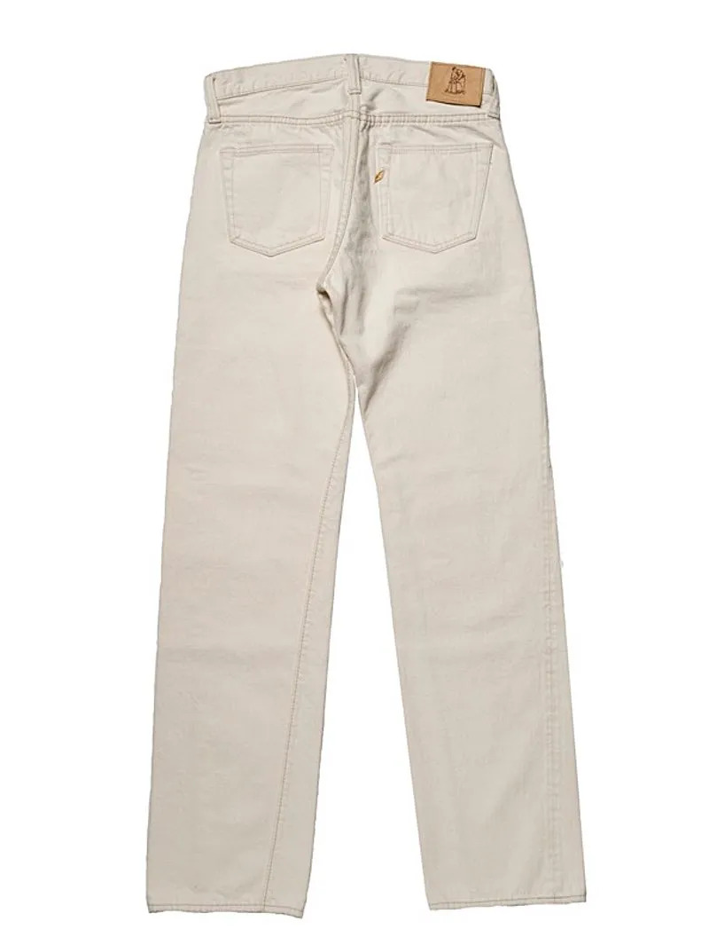 Pure Blue Japan 1172-2 Ecru Denim Jeans Relaxed Tapered Wash