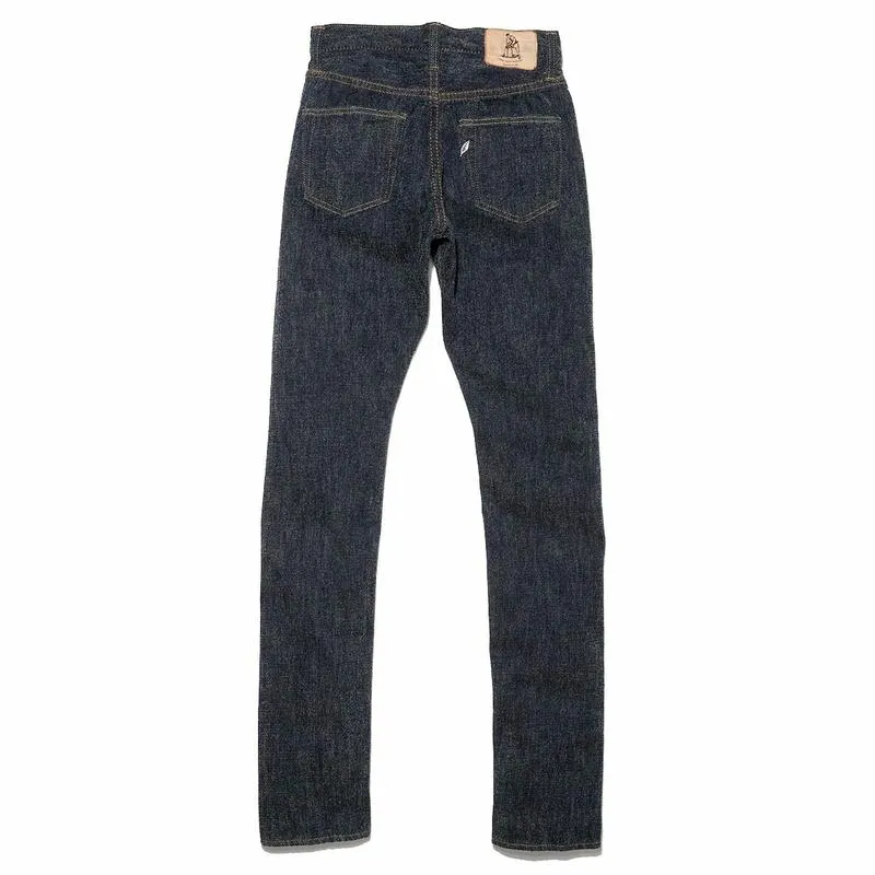 Pure Blue Japan Cotton Chenille Relaxed Taper Jeans