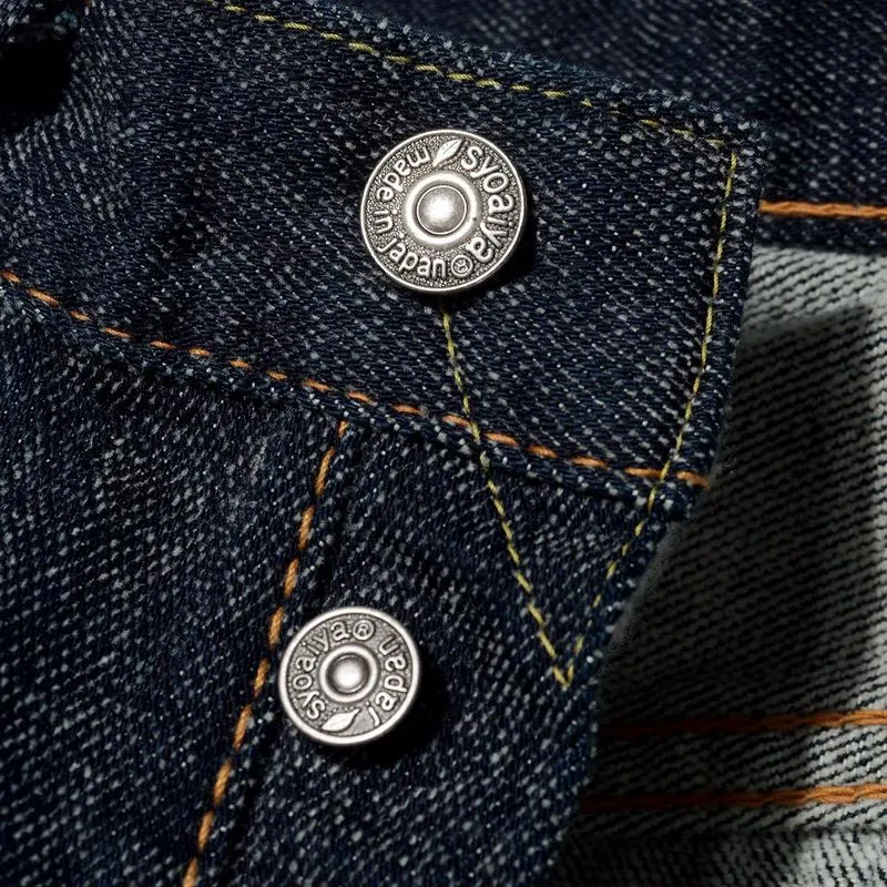 Pure Blue Japan Cotton Chenille Relaxed Taper Jeans