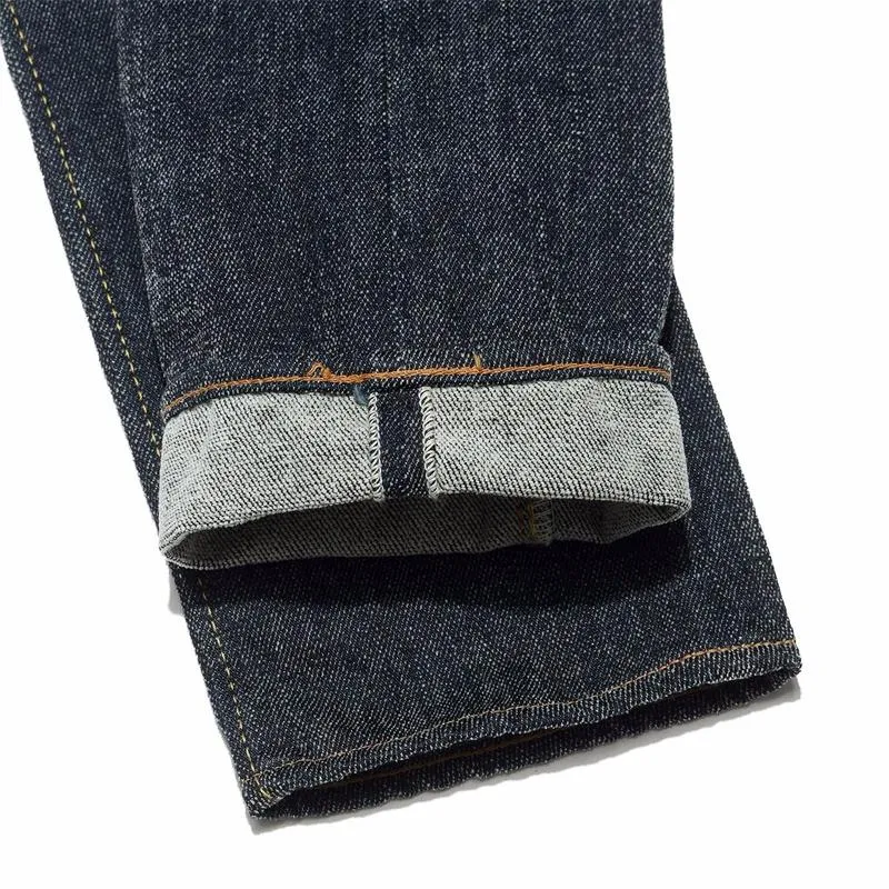 Pure Blue Japan Cotton Chenille Relaxed Taper Jeans