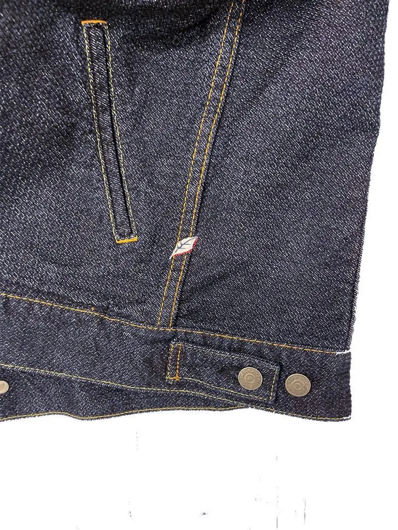 Pure Blue Japan Type 2 Sashiko 6117-ID Indigo/Indigo Jacket