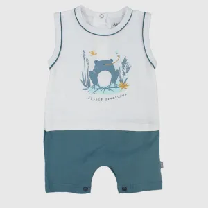 "Little Creatures" Sleeveless Romper