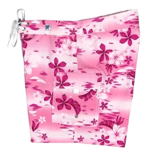 "Soul Salvation" Womens Board Shorts - Regular Rise / 7" Inseam (Pink)