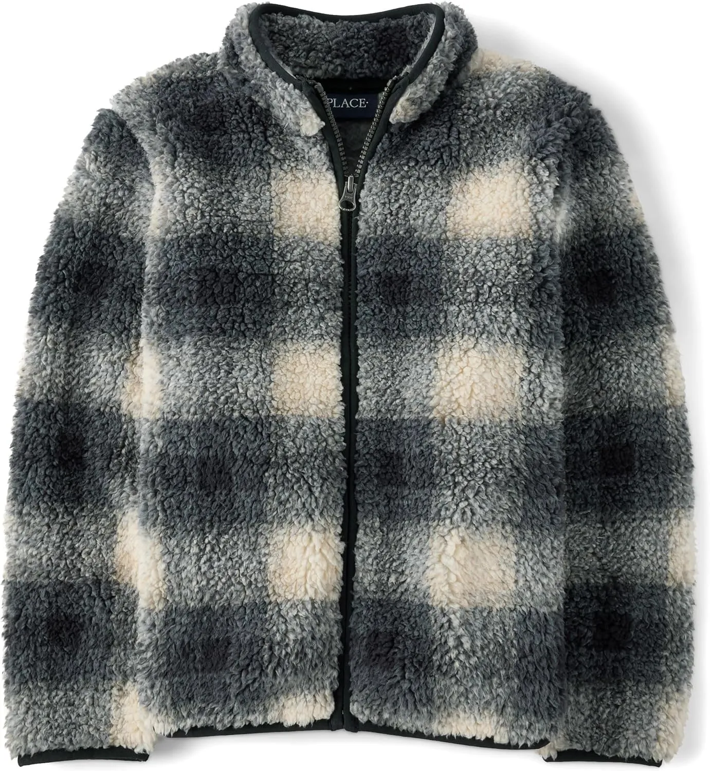 The Children's Place Boys' Cozy Sherpa Full-Zip Jacket