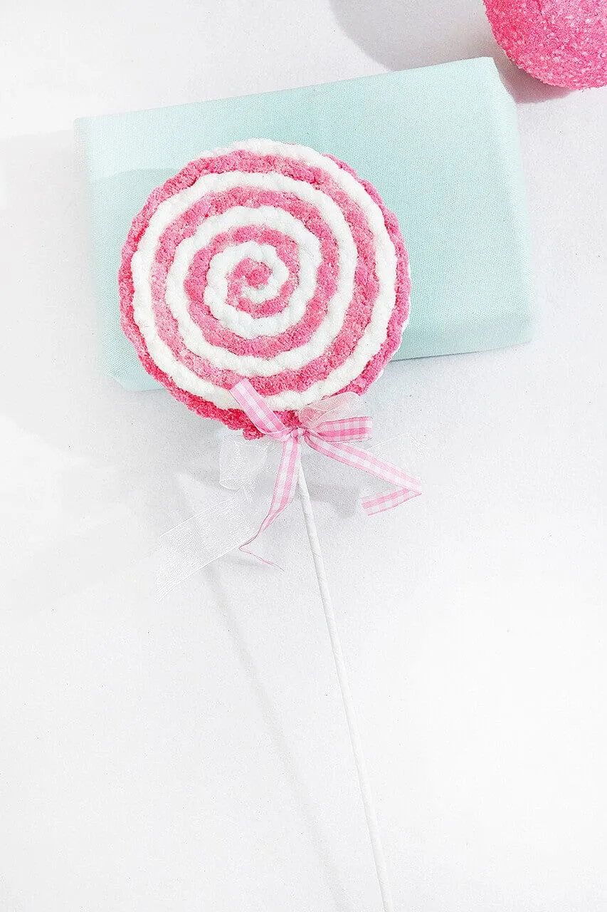 Twisted Sparkle Chenille Lollipop