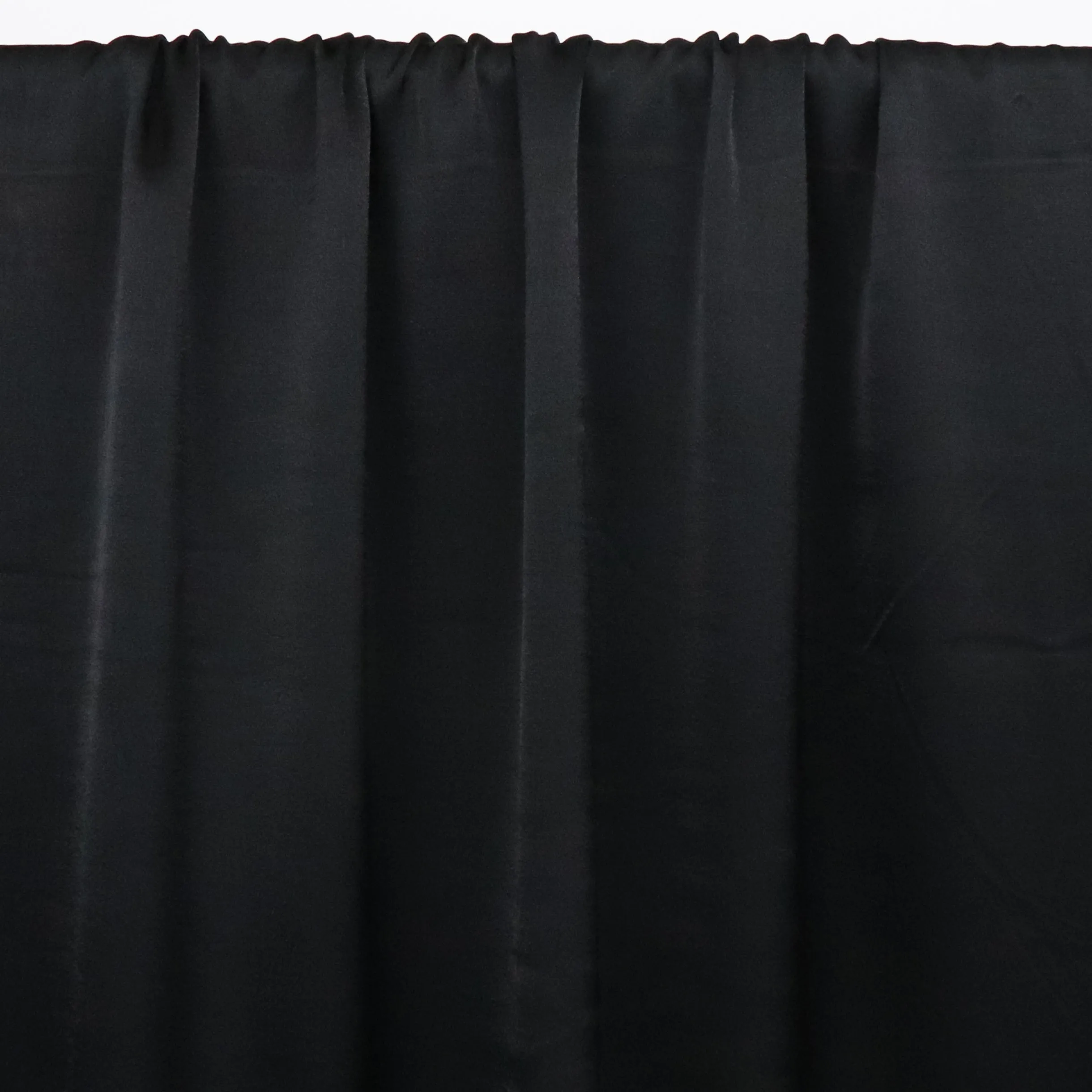 Viscose Satin - Black