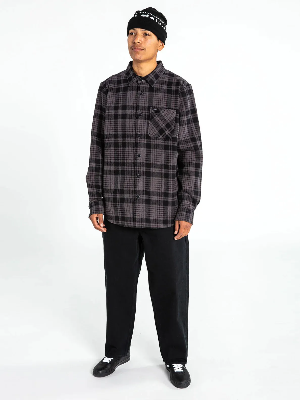 Volcom Strangelight Plaid Long Sleeve